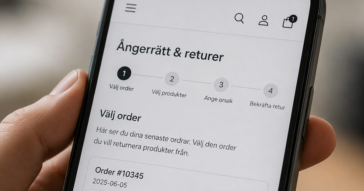 Jobbex Service | 3PL | Nytt lagkrav ångerknapp